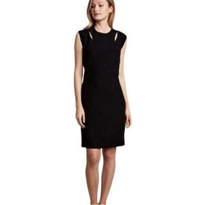 New Elle Tahari Black Cut Out Dress Size 8